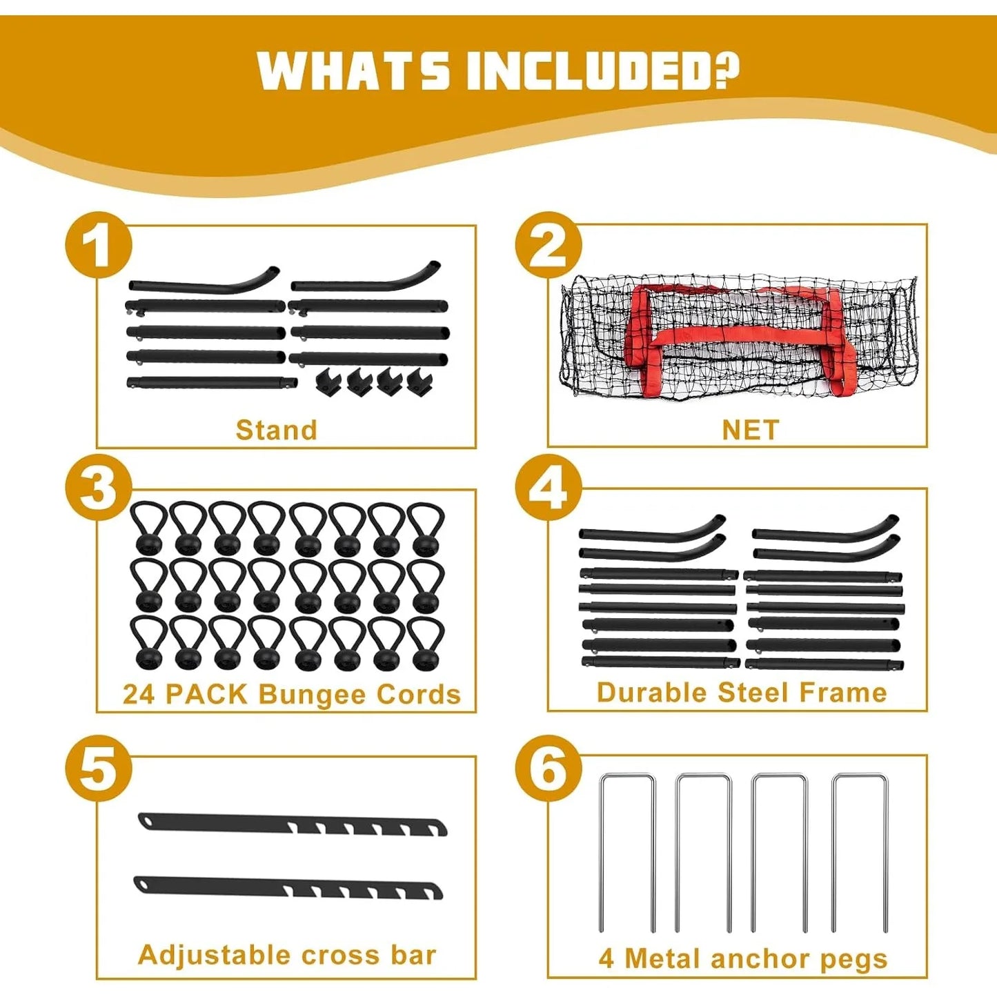 Adjustable 7x4ft  Multi-Sport Rebounder for , Backyard Hitting & Serving Practice