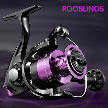 XC Spinning Reel 1000-5000 - 5.2:1 Gear Ratio, Lightweight Graphite Body