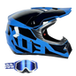 DOT/ECE Motocross Helmet Kit - includes goggles , gloves