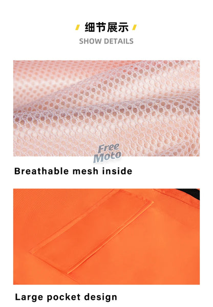 Waterproof Rain Gear Reflective  Rain Coats Lightweight