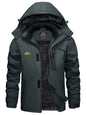 Men's Water Resistant fleece Ski Jacket With Hood