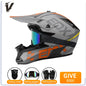 Full Face Motorcycle Helmet with 3 Piece Gift