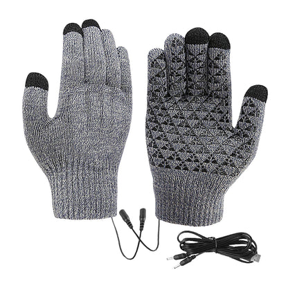 Electric  USB Heated Gloves Riding Skiing (no battery)