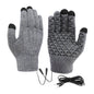Electric  USB Heated Gloves Riding Skiing (no battery)