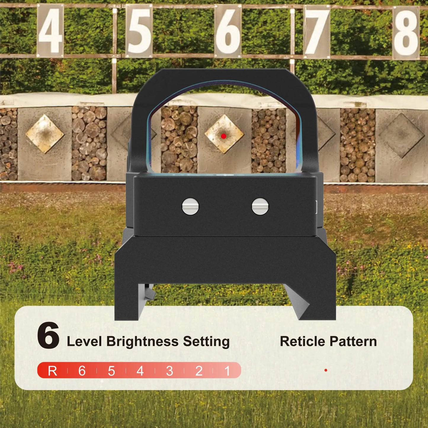 1x17x26 Red Dot Sight For Airsoft guns