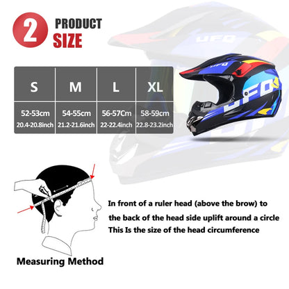 DOT Adult Female Men Helmets Motocross off road