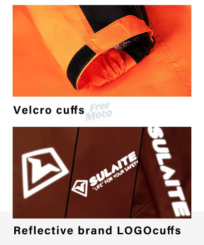 Waterproof Rain Gear Reflective  Rain Coats Lightweight