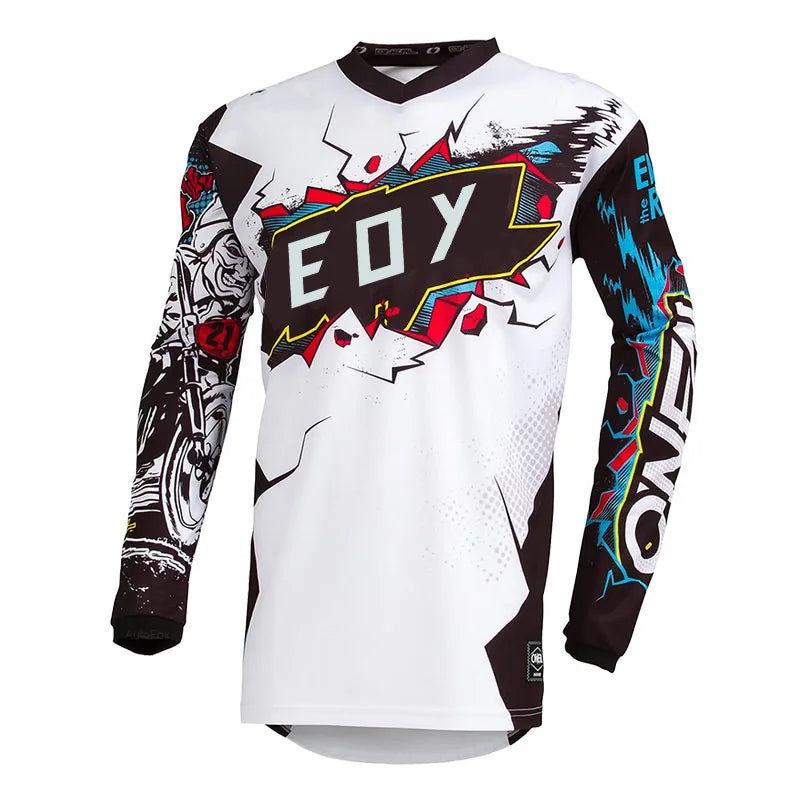 2024 Motocross fox Jersey Mtb Downhill cycle Jeresy