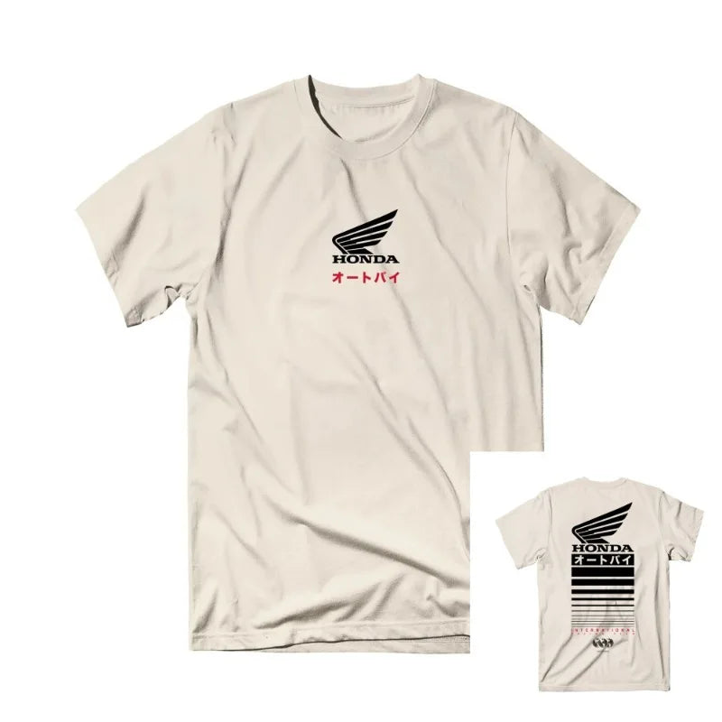 Honda Top Non-winged Motorcycle T-Shirt Racing