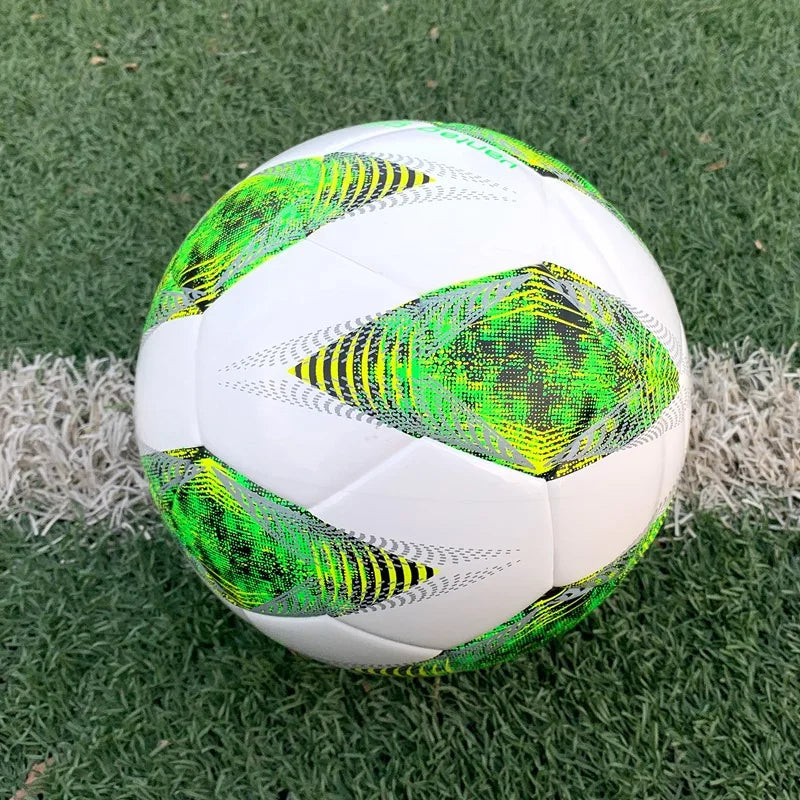 Soccer Balls Official Size 5 PU Material Seamless Goal Team Outdoor Match Game Football Training Ballon De Foot High Quality