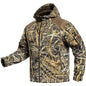 Quiet Hunting Jacket Softshell Fleece-Lined Camouflage