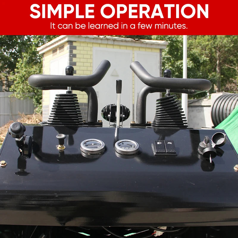 Mini Tracked Skid Steer Loader with Bucket