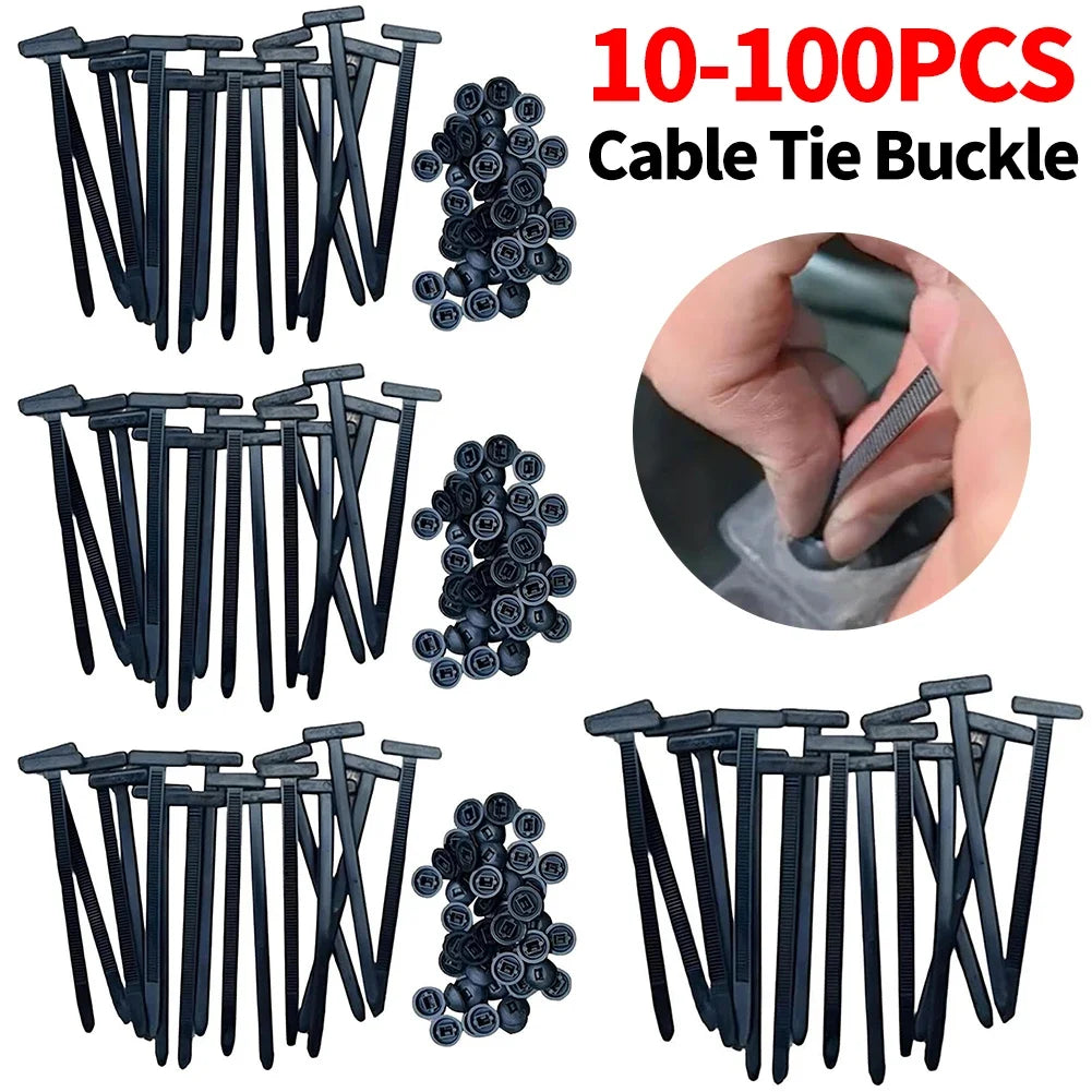 Nylon Heavy Duty Zip Ties Self-Locking