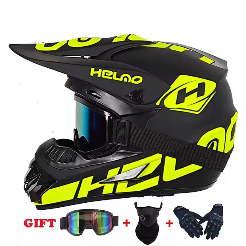 Motorcycle Helmet Youth Kids Child Full Helmet DOT