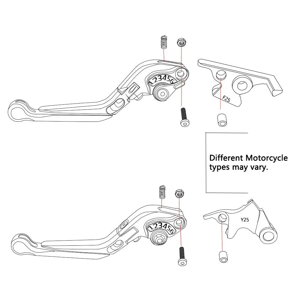 Adjustable Folding 2024 2025 For CFMOTO CF MOTO 450SS 450 SS 450 SS450 CF450SS 2021 2022 2023 Brake Clutch Lever