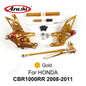 1 Set For HONDA CBR1000RR 2004 - 2020 CNC Adjustable set rear  Foot Peg CBR1000 CBR 1000 RR 2008 2009 2010 2011