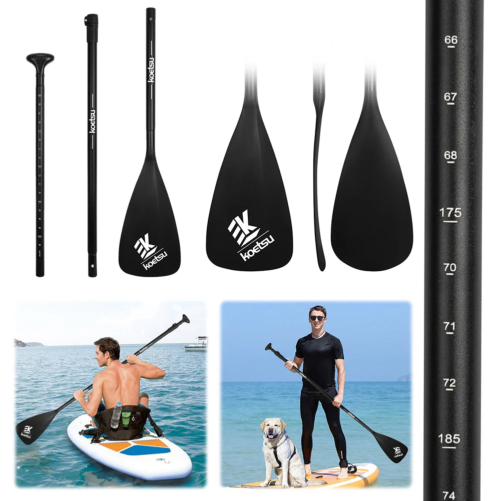 Adjustable Length canoe Kayak Boat Paddle Aluminum