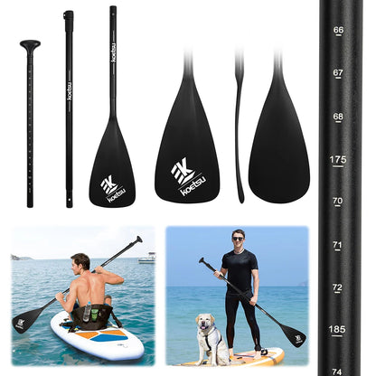 Adjustable Length canoe Kayak Boat Paddle Aluminum