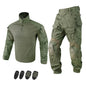 Tactical Camouflage Shirt & Pants Kit Combat Uniform