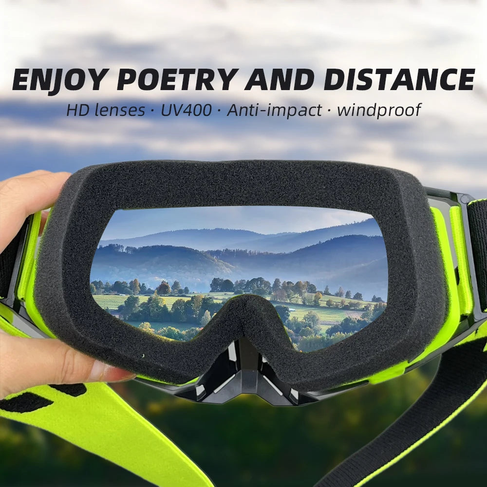 Hot 100 Motorcycle Goggles Cycling ski atv