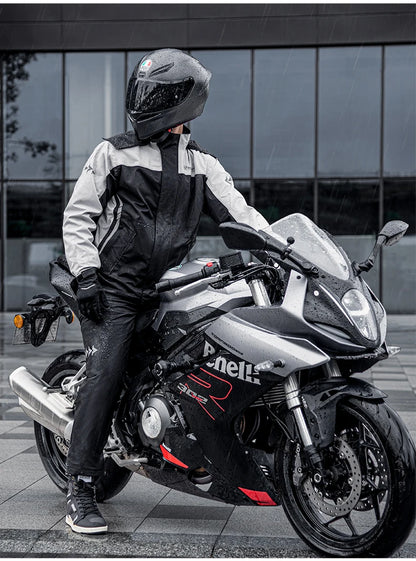 Waterproof Rain Gear Reflective  Rain Coats Lightweight