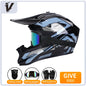 Full Face Motorcycle Helmet with 3 Piece Gift