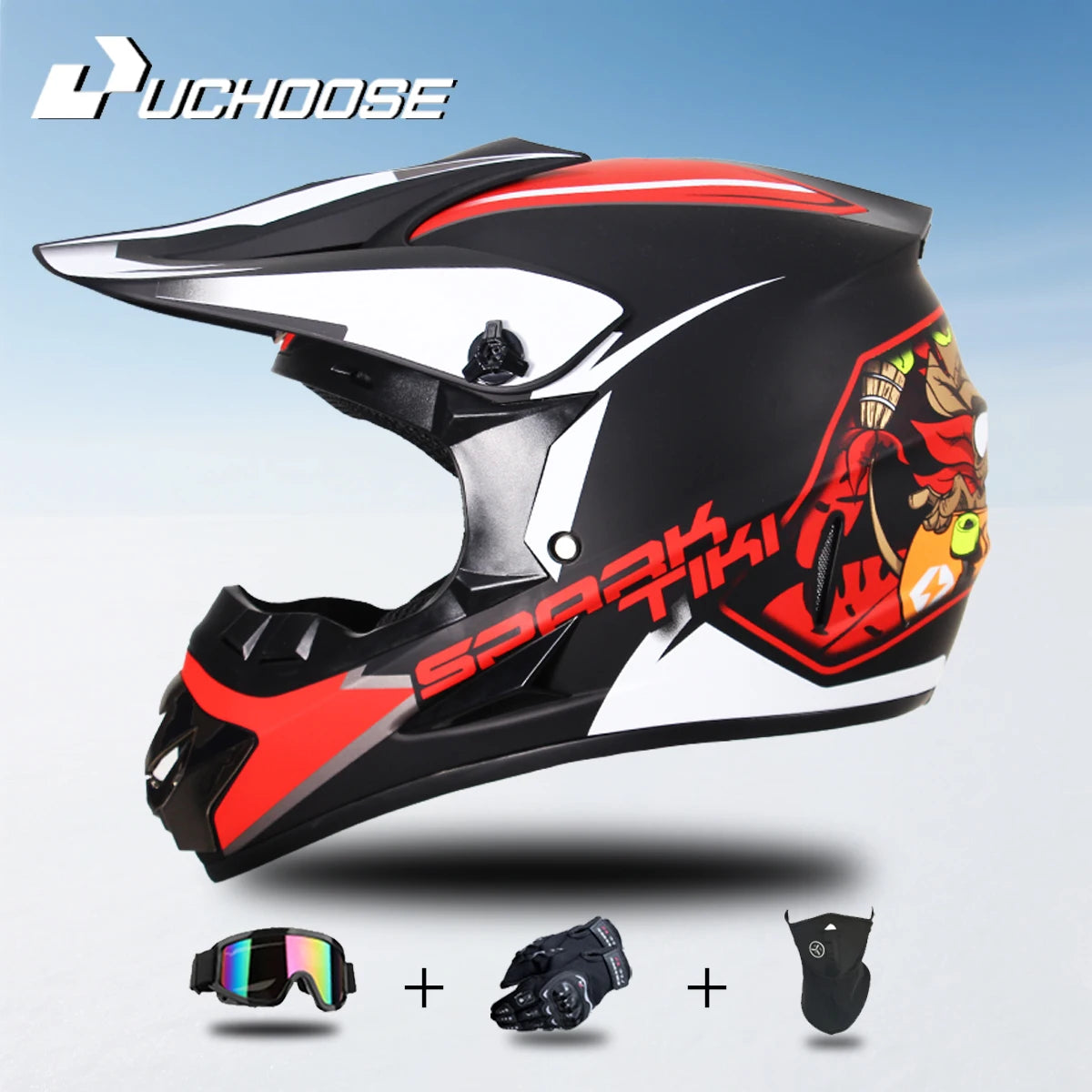 DOT Adult Female Men Helmets Motocross off road