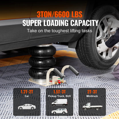 Car air Jack Heavy Duty 3 ton capacity