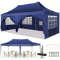 10x20 Pop Up Canopy Tent with 6 Sidewalls