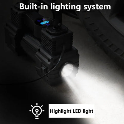 Digital Display Smart Preset Inflation Tire Inflator 12V 150PSI