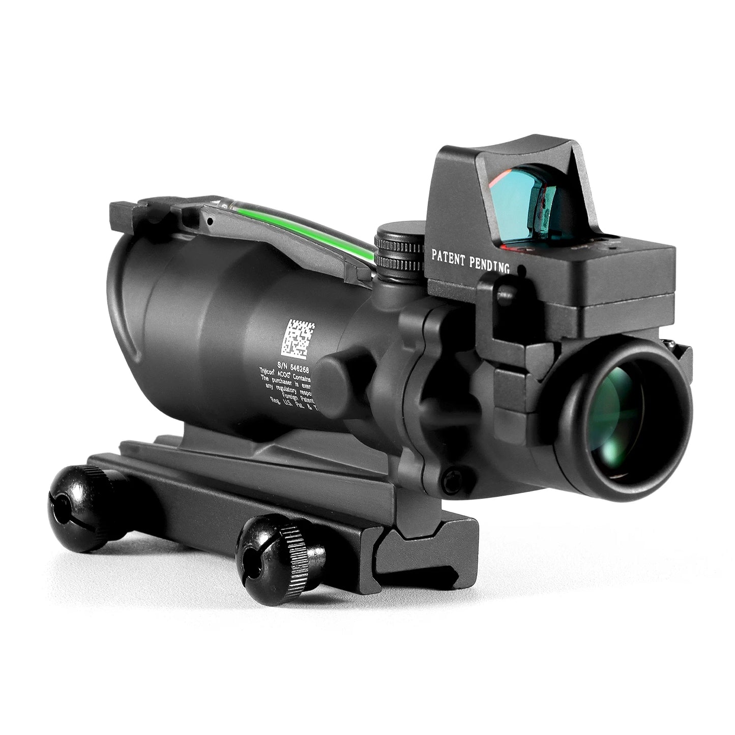 Adjustable 4x32 Red Dot  Scope 20mm Rail Scope