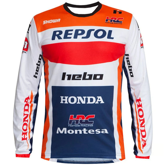 Honda Racing shirt Motorcycle Off-Road jersey