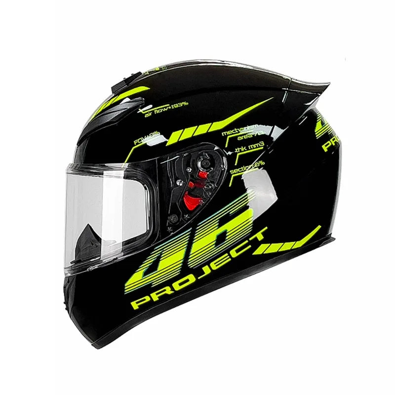 DOT Motorcycle Helmet Full Face Safety  Helmets  Unisex