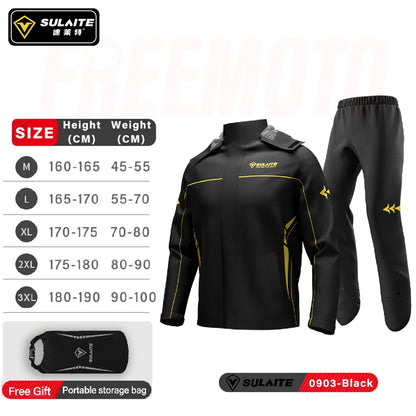 Rain Suit Men Women Waterproof  Rain Coat with Pants