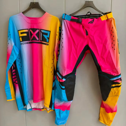 2025 Helium FXR MX Kits Moto Jersey Set ATV Dirt Bike Combo Suit Racing Motocross Set