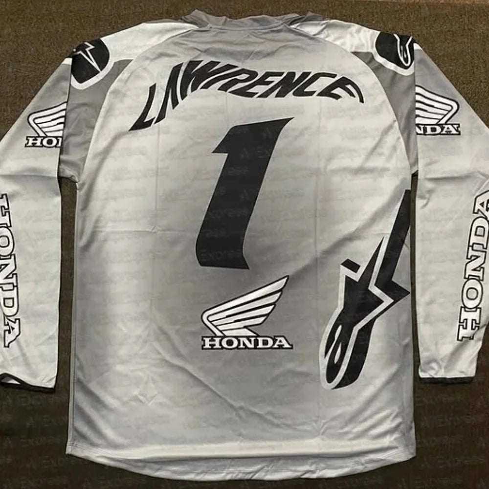 2025  Honda long Sleeved Motorcycle Racing Jersey