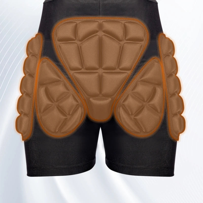 Motorcycle Shorts padded hip protector mtb skiing Skating