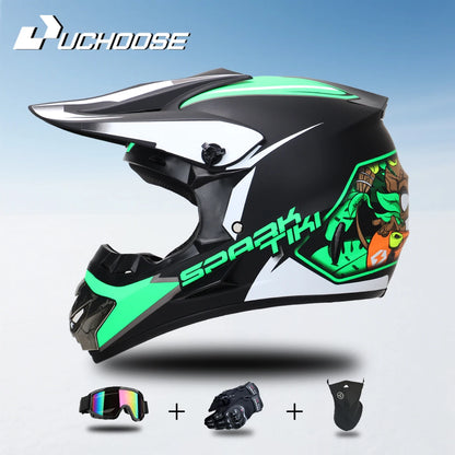 DOT Adult Female Men Helmets Motocross off road