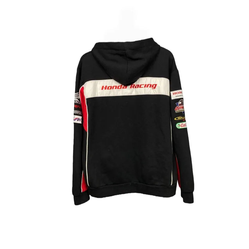 Honda Fashion 3D Printed Motorcycle Racing Hooded Shirt