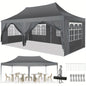 10x20 Pop Up Canopy Tent with 6 Sidewalls