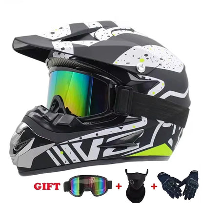 Motorcycle Helmet Youth Kids Child Full Helmet DOT