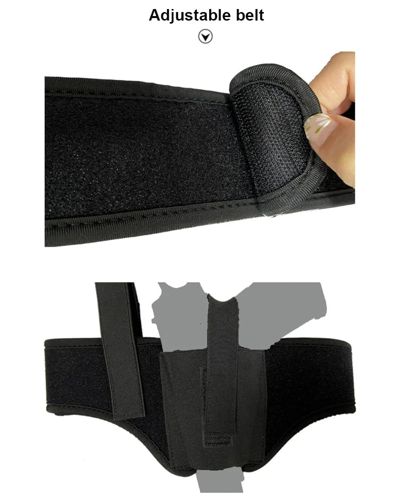 Rubber Gun Holster Concealed Underarm  Single Shoulder