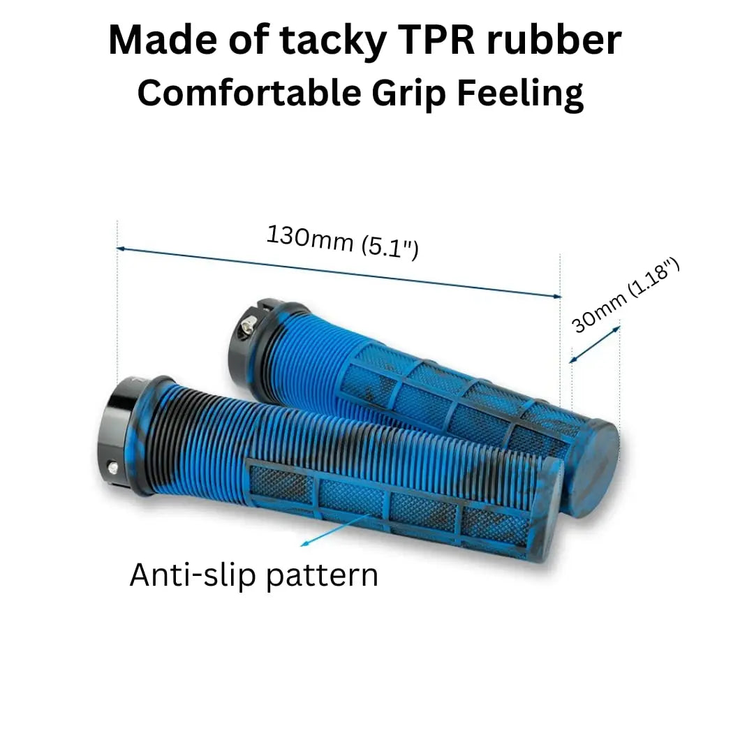 Bicycle Handle bar Rubber Lock-on Grips