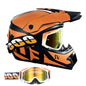 DOT/ECE Motocross Helmet Kit - includes goggles , gloves