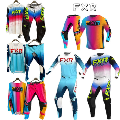 2025 Helium FXR MX Kits Moto Jersey Set ATV Dirt Bike Combo Suit Racing Motocross Set