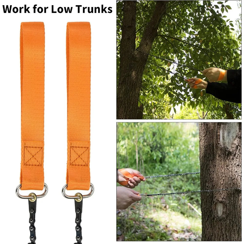 Rope Saw - Folding Pocket Chainsaw for  Limb  Cutting‌