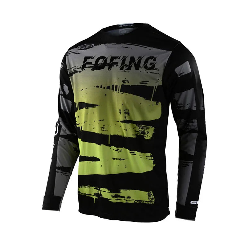 2025 Racing Downhill Jersey Mountain Bike Clothes