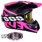 DOT/ECE Motocross Helmet Kit - includes goggles , gloves