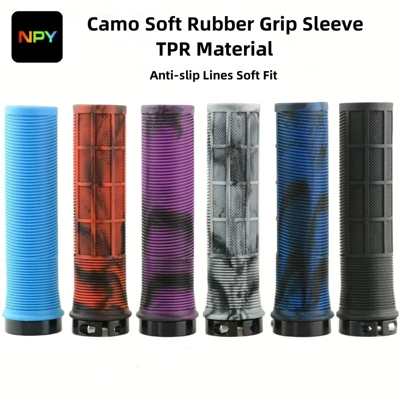 Bicycle Handle bar Rubber Lock-on Grips
