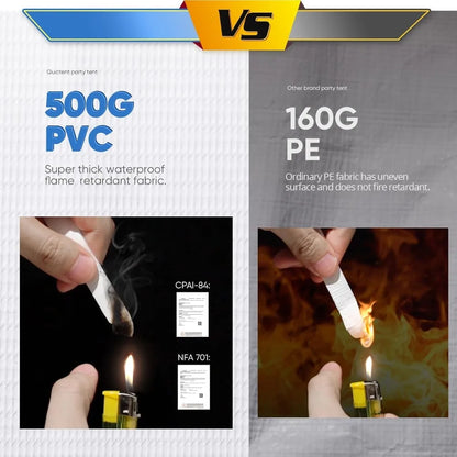 20x40 Party Tent Heavy Duty Waterproof | Wedding Tent